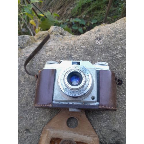 Ancien appareil photo Agfa Silette Pronto Couleur Apotar 2.8 45mm vintage 1953