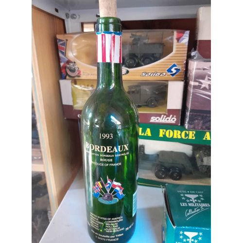 Starlux Bouteille Vide Bordeaux D.Day 50 Th Anniversaire 1993