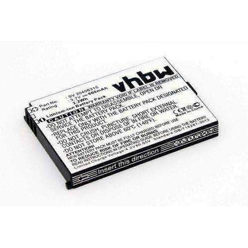 Batterie vhbw compatible avec Swissvoice eSense e-Sense, téléphone fixe sans fil Color E (600 mAh, 3,7 V, Li-Ion)