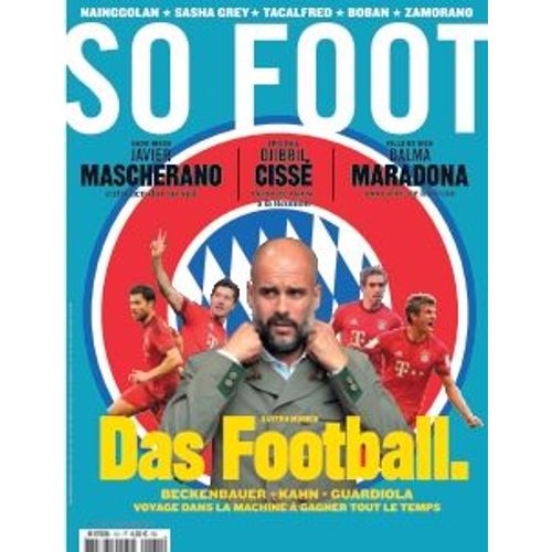 So Foot Le Mensuel Décalé Du Football N131 Nov2015 Das Football ( Bayern)