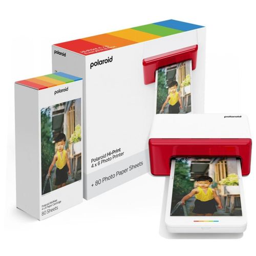 IMPRIMANTE PHOTO POLAROID COFFRET EVERYTHING BOX HI PRINT 4X6 (2 CARTOUCHES INCLUSES 80 FEUILLES)