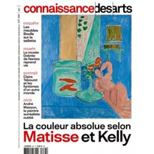 Connaissance Des Arts N° 837 - Au Sommaire : La Couleur Absolue Selon Matisse Et Kelly - Les Meubles Boulle Sur La Sellette - Le Musée Dobrée De Nantes Reprend Vie, Etc...