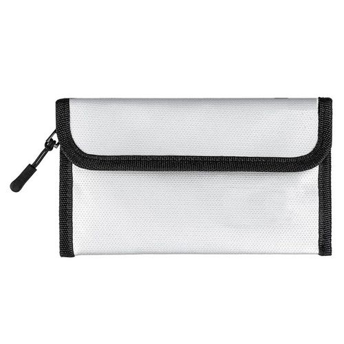 Sac Ignifuge Et Étanche Pour Documents/Argent - Protégez Vos Objets De Valeur Le Noir