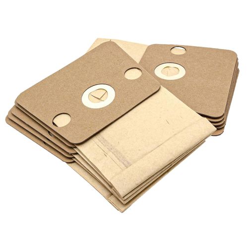vhbw 10x Sac à poussière compatible avec Rowenta Soam RO 1221, RO 123311 Aspirateur - 22,5 cm x 16,5 cm Couleurs sable