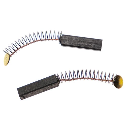 vhbw 2x Carbon Brush 19,5 x 5,5 x 4 mm compatible avec Kenwood Mixer A700, A700A, A700B, A700D, A701, A707 Robot culinaire + ressort