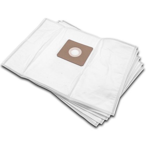 vhbw 5x Sac à poussière compatible avec Dirt Devil 7080M1565 Lifty Plus, M7009 Paroly, Lifty Plus M 2012-1, M7010, M7011 Aspirateur - 31cm x 21cm Blanc