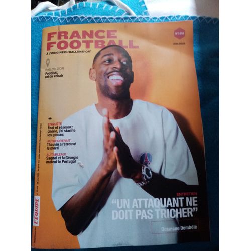 France Football 3955 Ousmane Dembélé