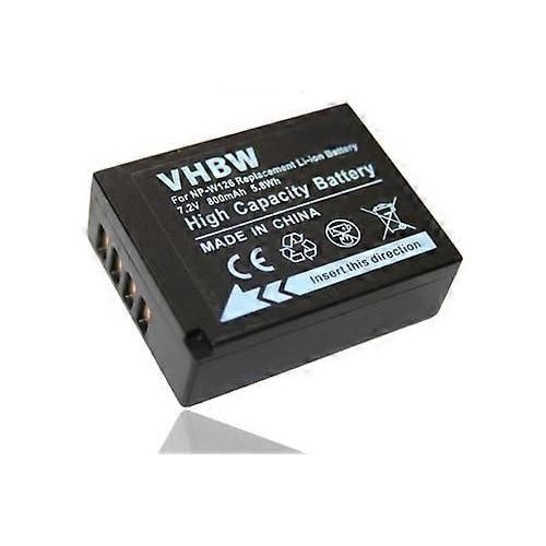 Batterie vhbw compatible avec les appareils photo Fujifilm X-T100, X-E4, X-T10, X-Pro3, X-Pro2, X-H1, X-Pro 1, X-S10, X-T1, X-E3, X-M1, X-T2 (800 mAh, 7,2 V, Li-Ion)