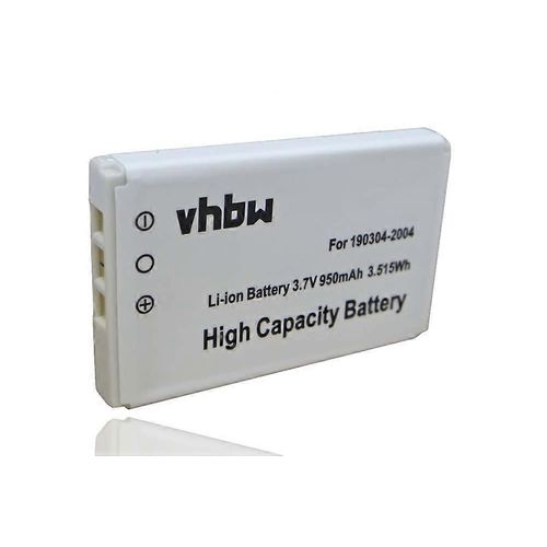 Batterie vhbw compatible avec Logitech Harmony Plus +, 900 Remote, 900 PRO, 900, 895, One, Advanced Remote Control (950 mAh, 3,7 V, Li-Ion)