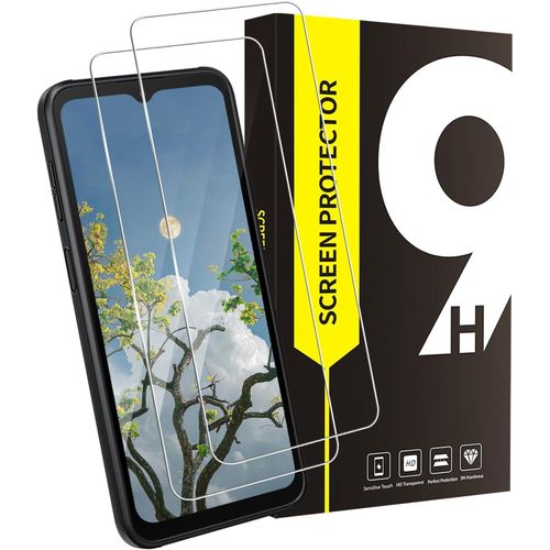 Lot De 2 Films De Protection D'écran En Verre Blindé Pour Samsung Galaxy Xcover 6 Pro 5g,Ultra Hd,Anti-Bulles,Anti-Salissure,Xcover 6 Pro,Anti-Chocs 2.5d Edge