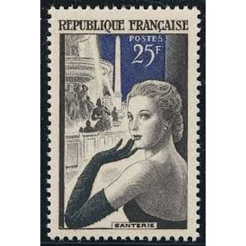 La Ganterie Année 1955 N° 1020 Yvert Et Tellier Luxe