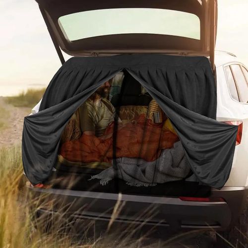 Moustiquaire Magnétique Pour Suv, Universelle Moustiquaire Porte Arrière Avec Extérieur En Daim, Auto Moustiquaire Avec Fermeture Magnétique Pour Suv Vw T-Roc T-Oyota Yaris Cross V[Voi6174956]