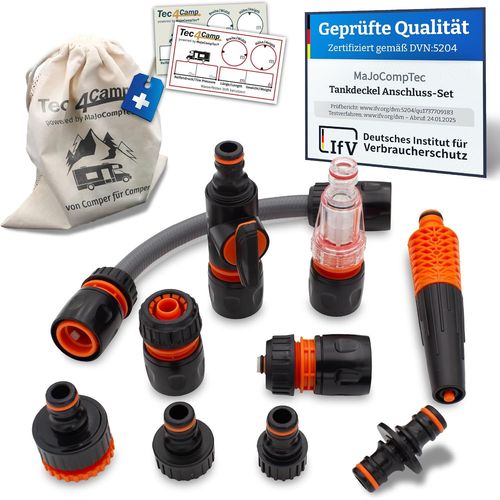 Connect-30 Kit De Filtre À Eau Pour Camping-Car - Embout De Remplis D'eau Pour Caravane - Accessoires Pour Bouchon De Réservoir - Raccord De Tuyau Compatible Avec Gardena [Voi6175586]