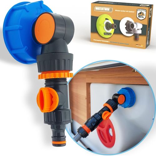 ¿Adaptateur Watertwin Double Raccord Gardena¿ - Bouchon Réservoir Eau Camping-Car [Voi6175240]