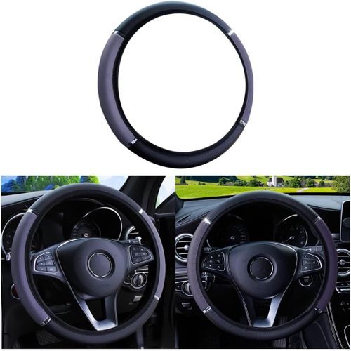 Housse De Volant Gris Anthracite - Installation Facile Sans Coutures Pour Tous Véhicules [Voi6170011]