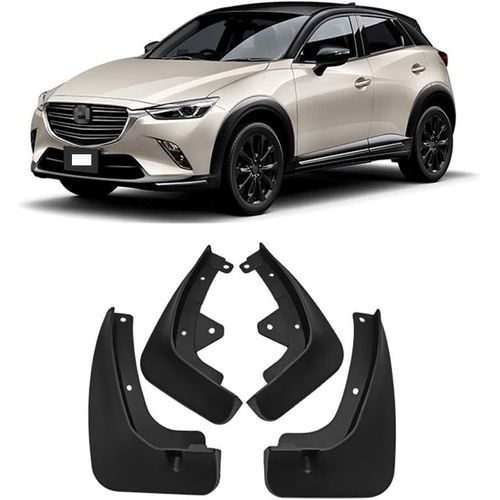 Cx-3 Garde-Boue Voiture Pour Mazda Cx3 2016-2022 2023 Bavettes Accessoires (4 Pièces)[Voi6173926]