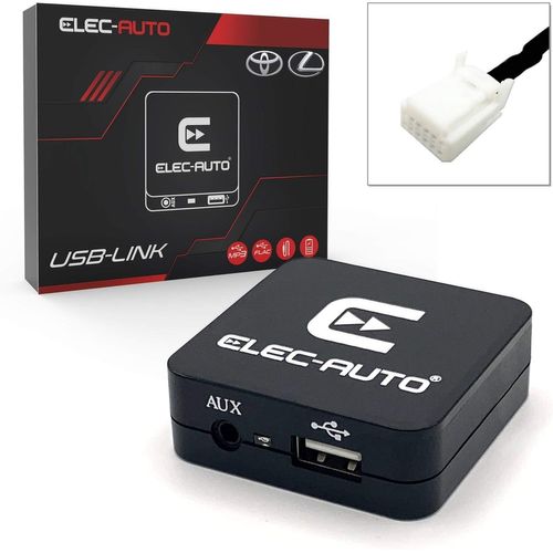 Interface Usb Mp3 Flac - Auxiliaire Pour Voiture Toyota, Lexus | Chargeur | Pr Jack | Boitier Encastrable Invisible | Accessoire Autoradio | Pr Adaptateur Clé Usb[Voi6174503]