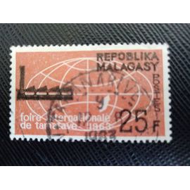Timbre Madagascar Y T 376 Foire De Tamatave 1963 (010609 )