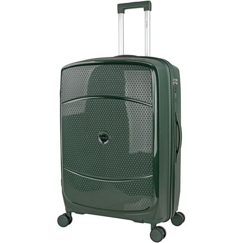 Valise Grande Taille Rigide 4 roulettes-Résistante Valise Grande Taille XXL Légère-Valise Soute Avion de Voyage Résistante en Matériau PP. Combinaison TSA,Vert