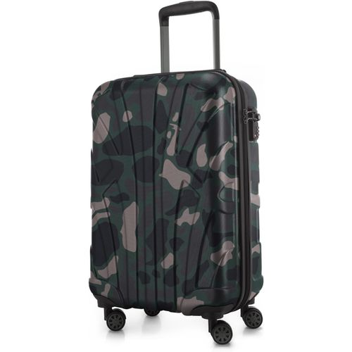Chariot Pilote,Coque Rigide,Chariot Business,Valise Cabine,Valise Pilote,Bagage à Main,TSA,ABS,2 Roues,Noir.[S43]