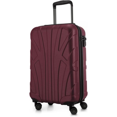 Chariot Pilote,Coque Rigide,Chariot Business,Valise Cabine,Valise Pilote,Bagage à Main,TSA,ABS,2 Roues,Noir.[S45]