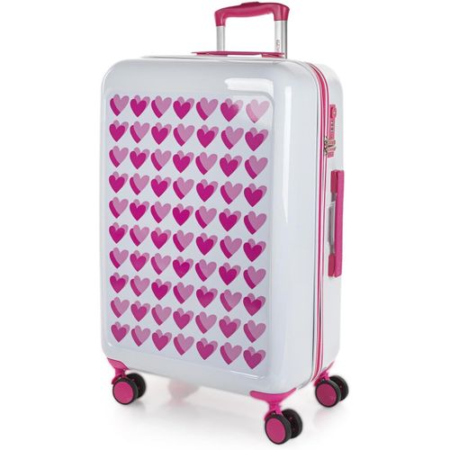 Valise Moyenne-Valise Rigide. Valise a Roulette. Valise Soute Avion-Valise De Voyage Résistante en Polycarbonate-Valise Ultra Légère,Cadenas à Combinaison,Cour