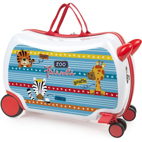 Valise Enfant Garçon et Valise Enfant Fille pour Voyage: Bagages Enfant,Valise Cabine Enfant,Valise À Roulette Enfant,Amis du Zoo