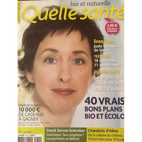 Quelle Santé Bio Et Naturelle, Numéro 50, Juin 2010, Carton027