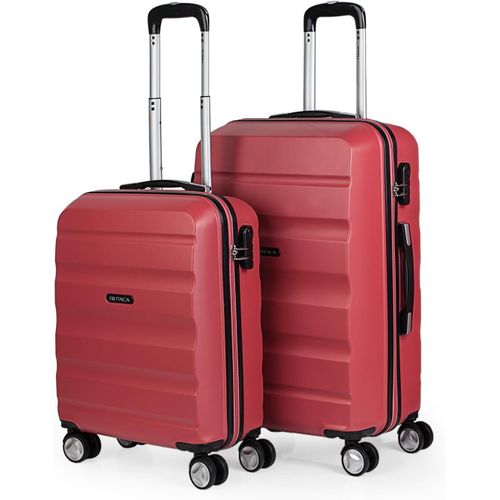 Valises. Lot de Valise Rigides 4 roulettes-Valise Grande Taille,Valise soute Avion,Bagages pour Voyages.Ensemble Valise Voyage. Verrouillage à Combinaison,Corail