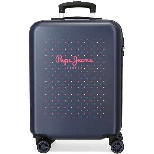 Molly Valise Trolley Cabine Rigide ABS Serrure à combinaison 34L-4 roues doubles-Multicolore