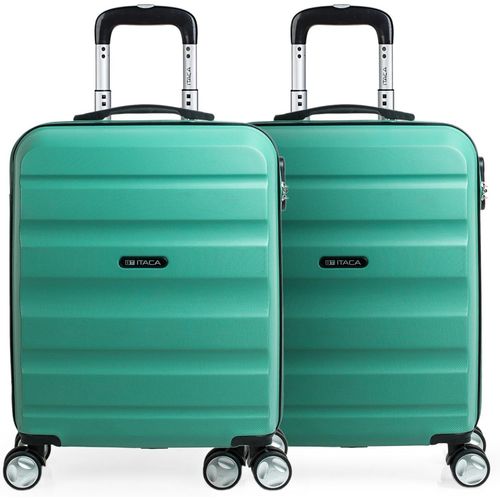 Valise Cabine 55x40x20,Valise Cabine,Valise À roulettes,Valise Roulette,Valise Rigide,Résistant,Légère,Aigue-Marine/Aquamarine