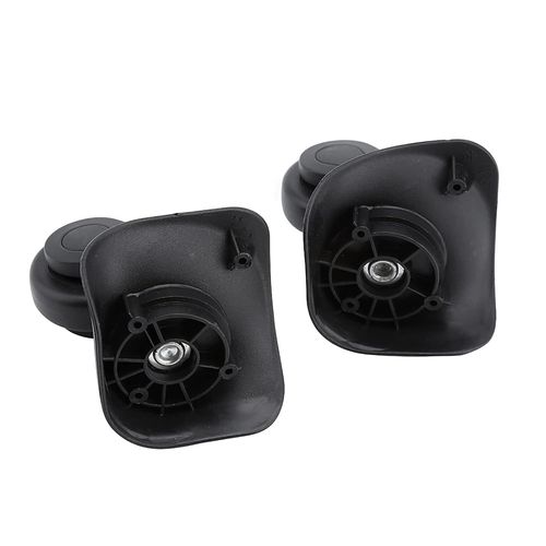 Roue Universelle Noire,2 Roues de Valise,pour Valise de