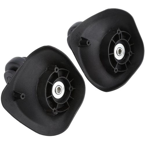 2pcs Valise Roues Roues de Remplacement de Bagages en PVC pour Le Remplacement de Roues de Bagages de Chariot