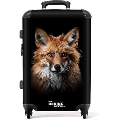 Valises,Valise Soute,Grande Valise,avec TSA,Valise Soute 23kg,Valise Soute Avion,Valise Long Séjour,Valise Grande,Valise Grande Taille (67cm-72L) (Renard-Orange)