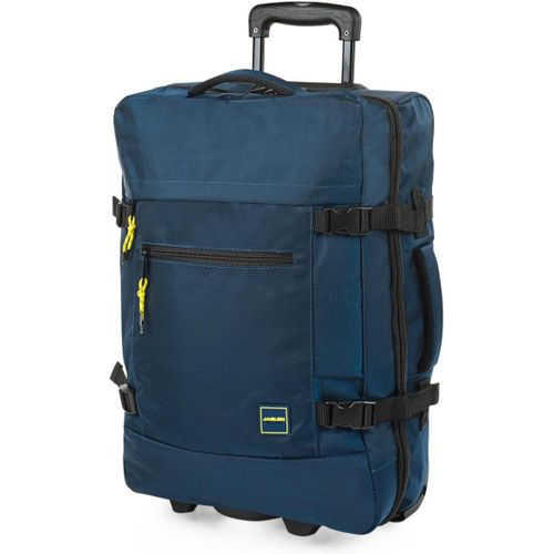 Valise Souple À roulettes Valise Tissu À Roulette Sac De Voyage À roulettes Bagages Cabine Valise Voyage Valise en Tissu Valise 23Kg,Bleu Marine