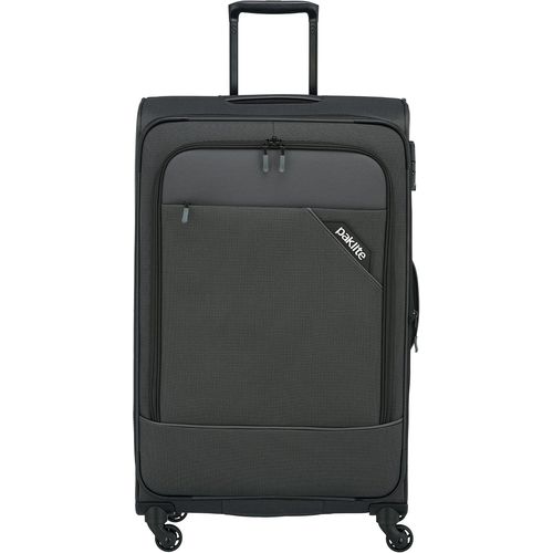 Valise Souple Grand Volume 4 roulettes,Valise à roulettes à Coque Souple,Extensible,Derby,Trolley Serrure TSA,77 cm,102-115 litres