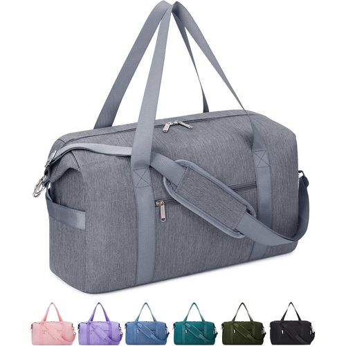 Valise Cabine 45x36x20 Easyjet Sac de Voyage sous Le Siège pour Homme Femme 30L (Gris)