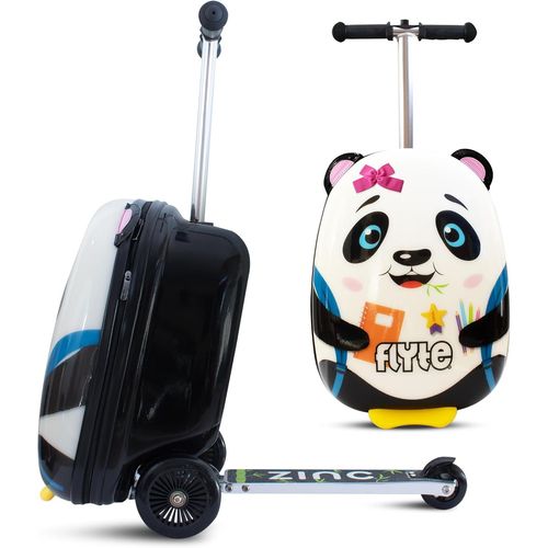 Valise Pliable pour Enfants-Coque Rigide avec roulettes-2 en 1-45,7 cm-Capacité de 25 litres