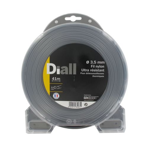 Fil de nylon titanium Diall Ø3,5mm 41m