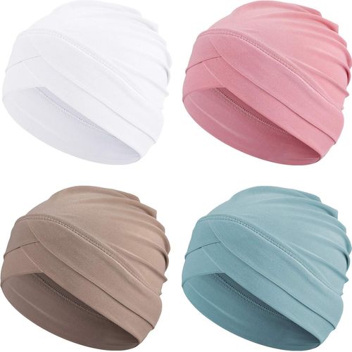 4 Pièces Chapeaux Turban Femmes.[P276]