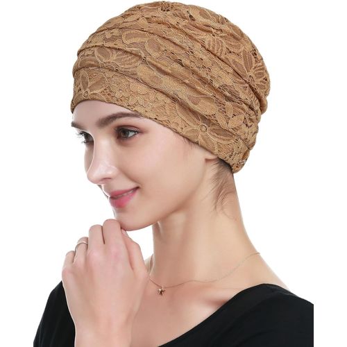 Bonnet En Viscose Pour Femme-Turban Doux-Pour Chimio.[P173]