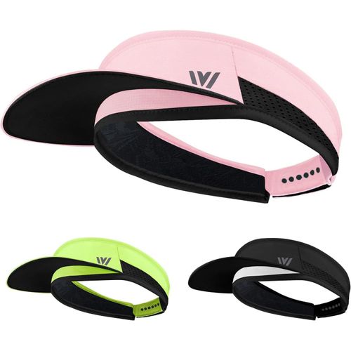 Visière De Golf Réglable Pour Homme Et Femme Avec Upf 50,Respirante Et Légère Avec Large Bandeau Anti-Transpiration.[P180]
