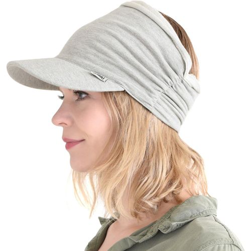 Casquette Visière Femme Homme Anti-Uv,Chapeau De Sport Pour Golf Et Tennis Protection Solaire,Casquette Queue De Cheval Haute Pare-Soleil Unisexe.[P197]