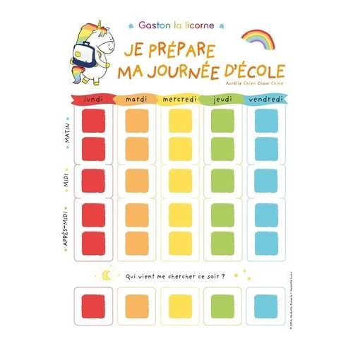 Je Prépare Ma Journée D'école