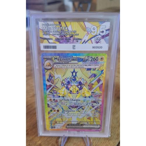 Mygavolt Ex Carte Pokemon 168/142 Gradé 9.5