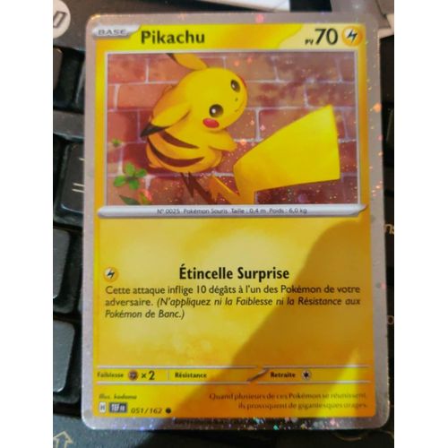 Pokemon Pikachu 051 / 162 Holo Forces Temporelles