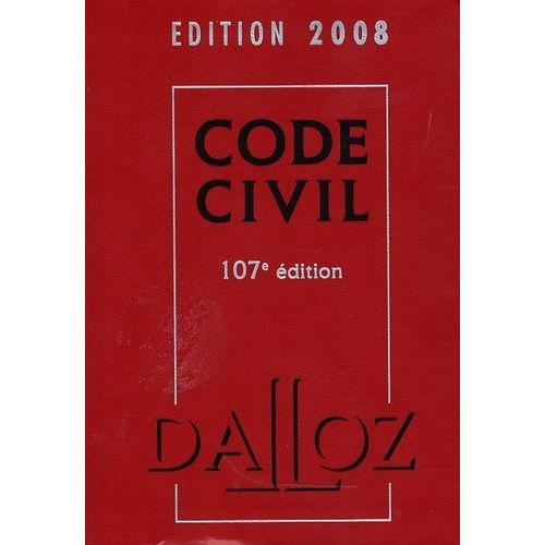 Code Civil 2008