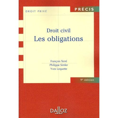 Droit Civil - Les Obligations