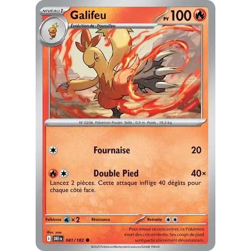 Carte Pokémon - Galifeu - 041/182 - Ev10 Rivaltés Destinées