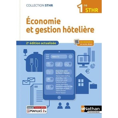 Economie Et Gestion Hôtelière 1re Sthr